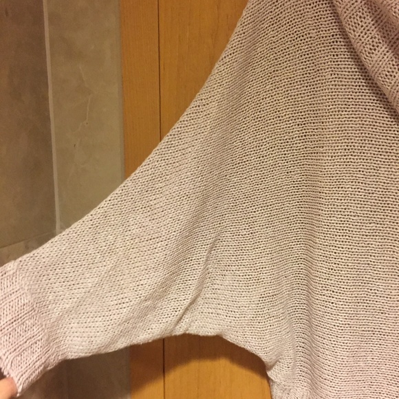 BCBG Beige/Light Brown Knit Sweater, Small - Picture 4 of 7